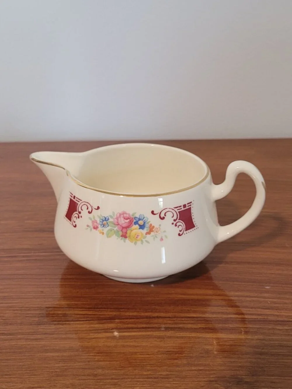 Homer Laughlin Majestic Red Creamer